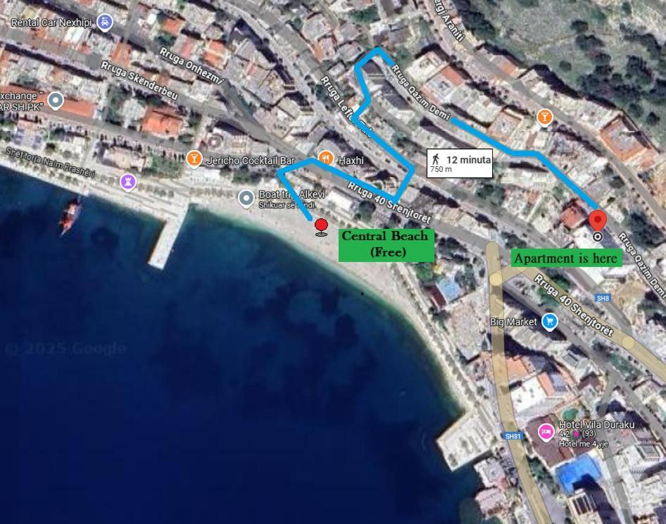 Vista View Comfort Saranda Kültér fotó